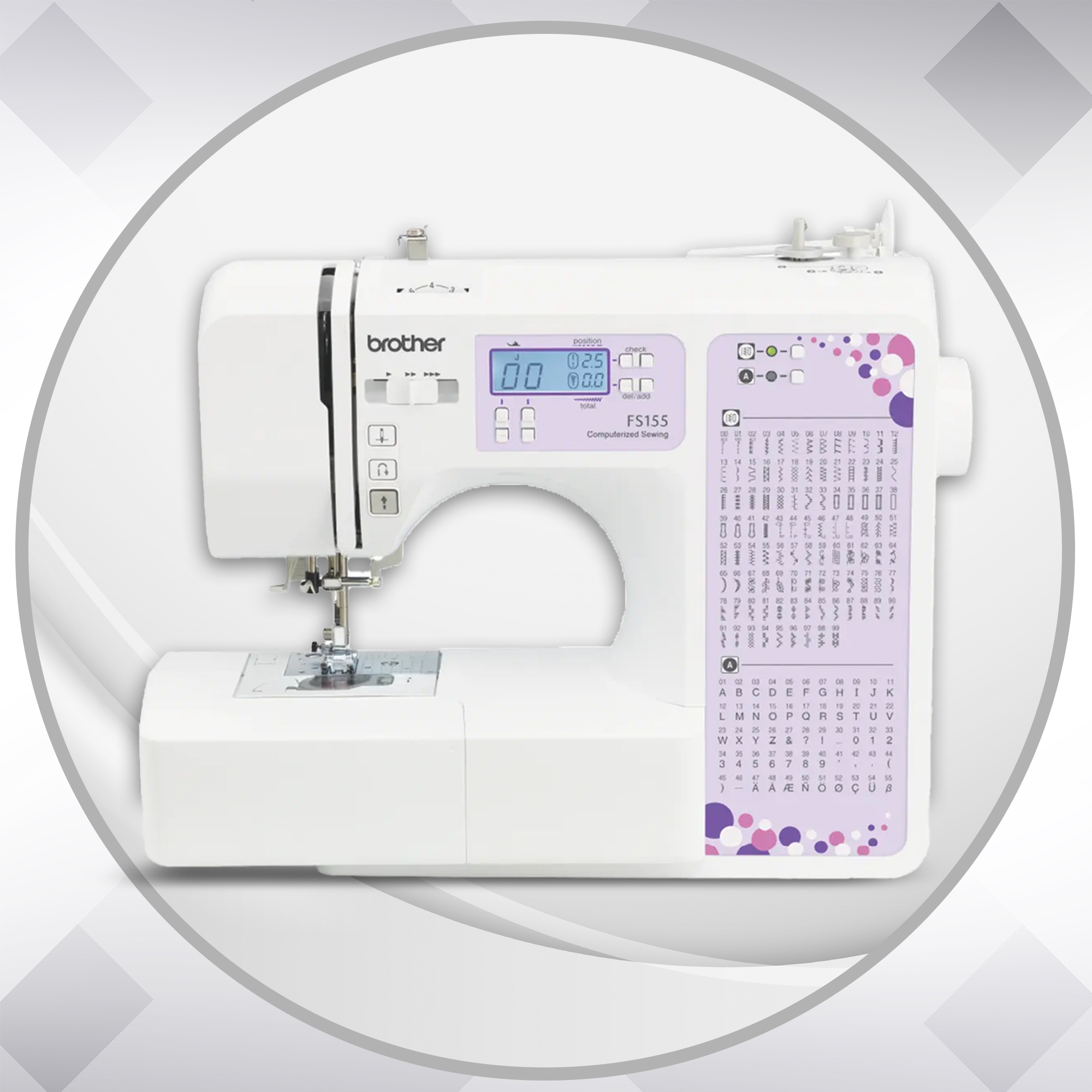 Electronic sewing machine