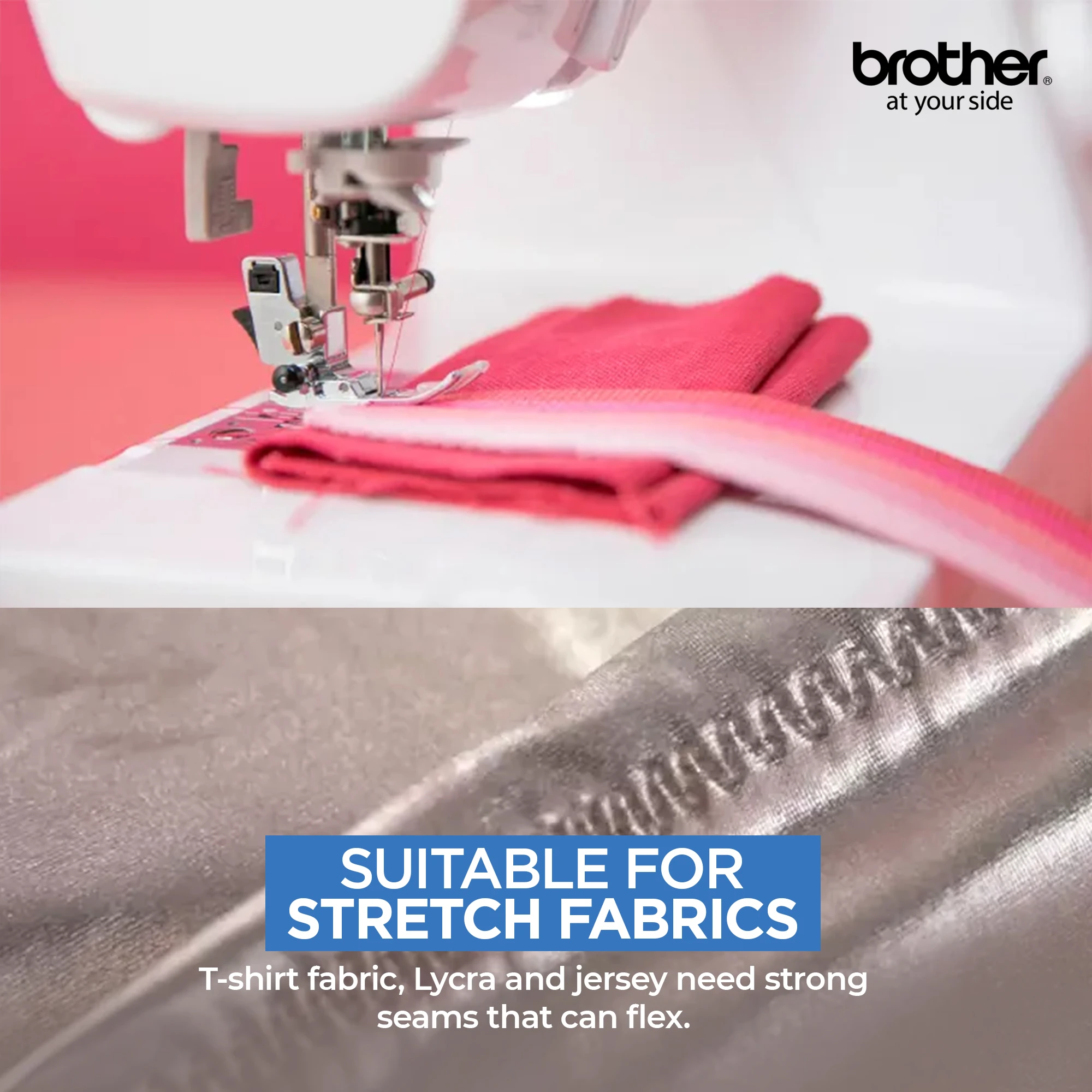 Traditional Metal Chassis Electric Sewing Machines Featuring 37 Built-In Stitch Selections For Convenient And Versatile Sewing | GS3700 White/Blue/Silver