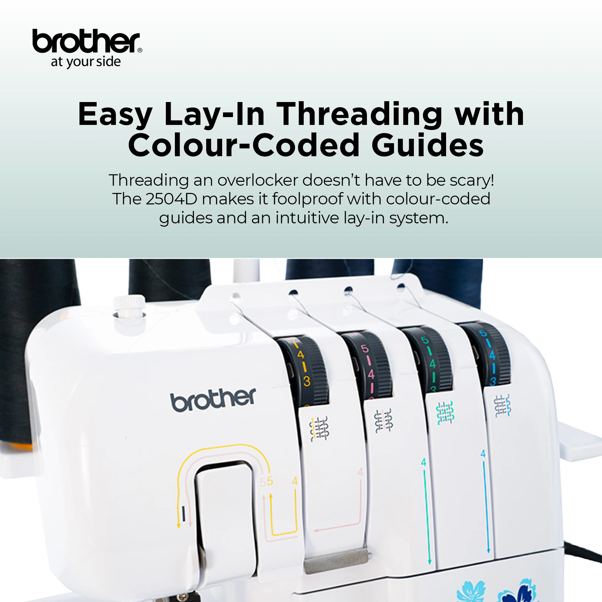 Electric Overlocker Sewing Machine Ideal For Seams And Hems