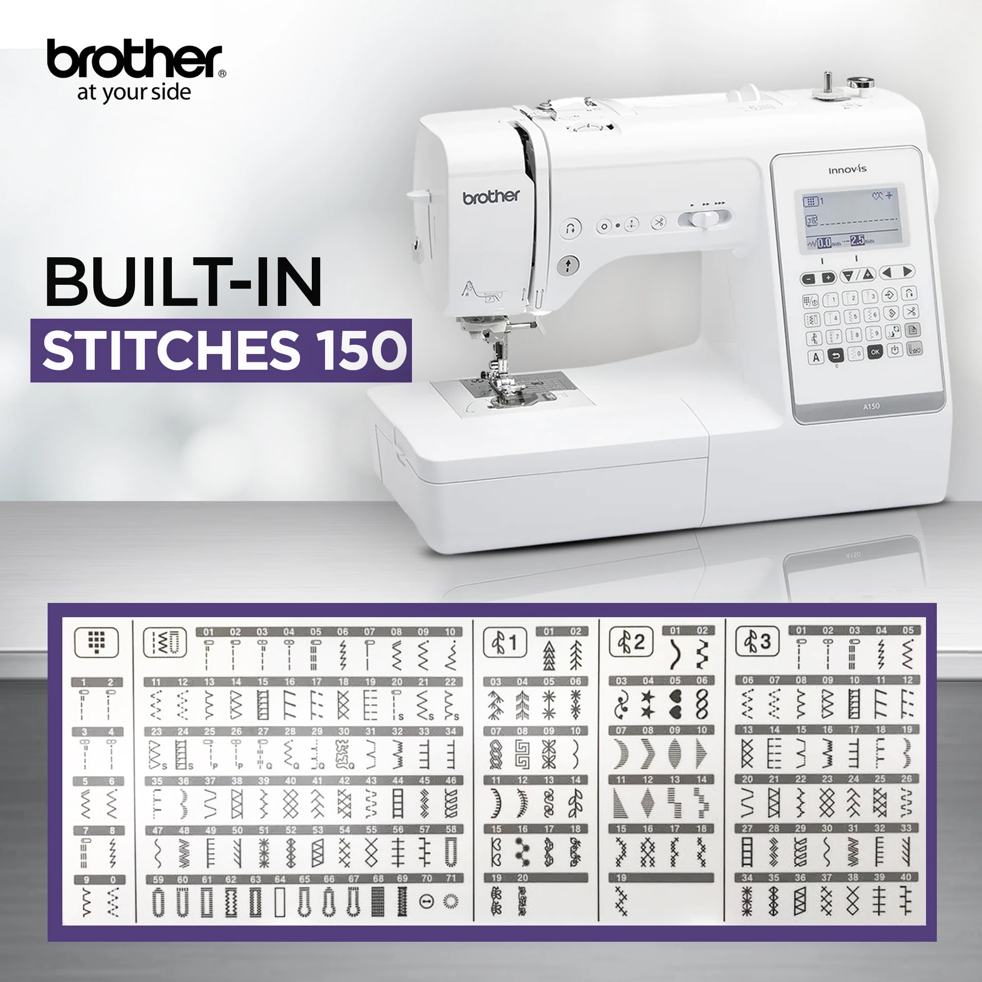 INNOV-IS A150 Computerized Electric Sewing Machine