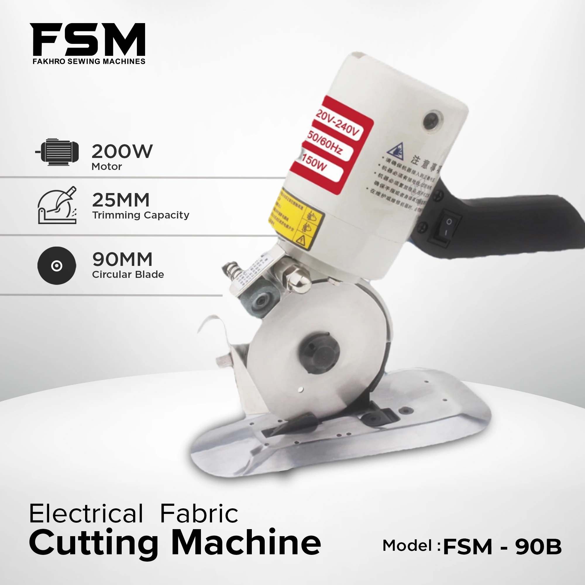 FSM -  90B Heavy-Duty Electric Fabric Cutte