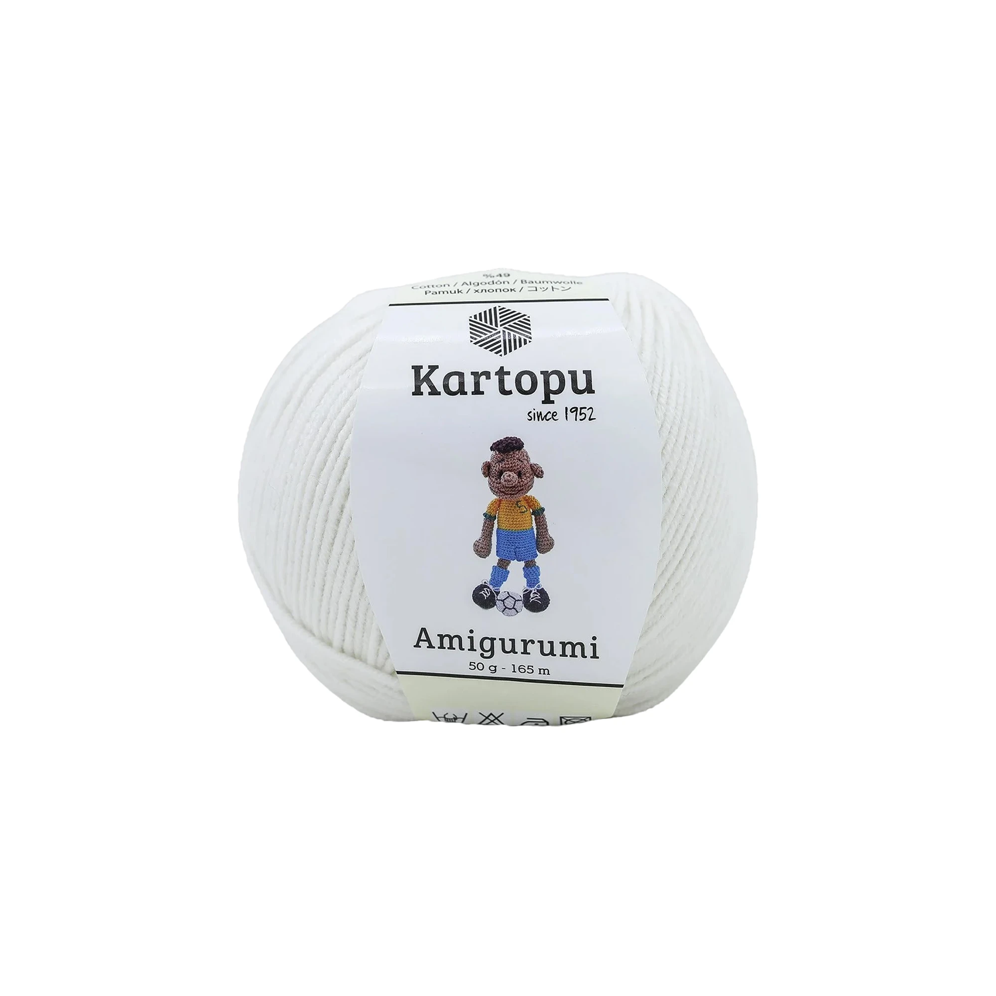Kartopu K011 Amigurumi Knitting Yarn â€“ 50g, 165m